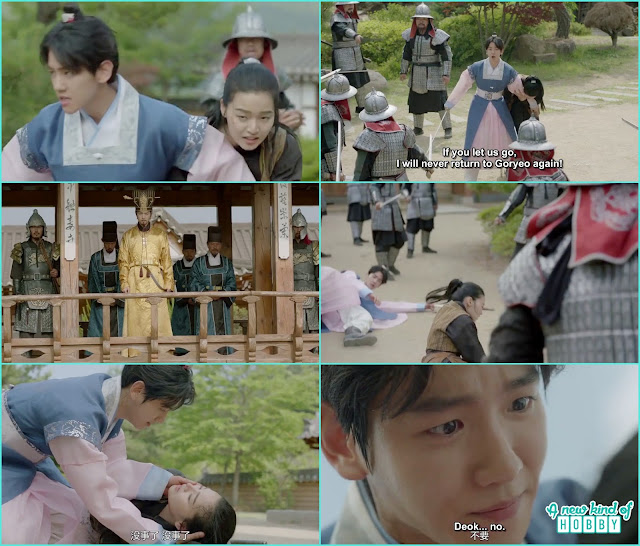 sun duk fight royal guards  - Moon Lovers Scarlet Heart Ryeo - Episode 16 Review (Eng Sub)