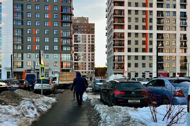 Котельники, Сосновая улица, дворы, жилой комплекс «Оранж парк»