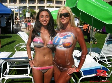 body paint girls