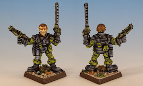 Talisman Timescape Chainsaw Warrior, Citadel (sculpted by Trish Morrison, 1988)