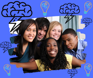 BrainStorm promo picture of 5 diverse young adults