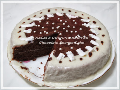 New Year Special - Simple Chocolate Sponge Cake