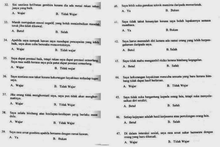 Tetamu Istimewa: Contoh Soalan INSAK untuk Ujian Kelayakan 