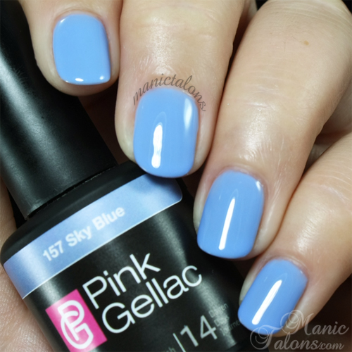 Pink Gellac Sky Blue Swatch