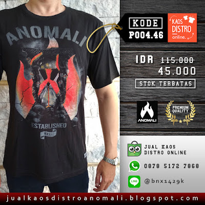 KAOS DISTRO ANOMALI MURAH DI BEKASI Batang<br/>