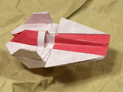 star wars origami instructions