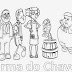 Turma do Chaves para Colorir