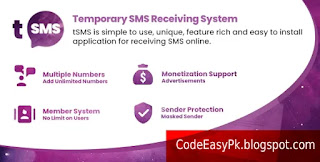 tSMS v1.9 - Temporary SMS Receiving System tSMS v1.9 - Temporary SMS Receiving System