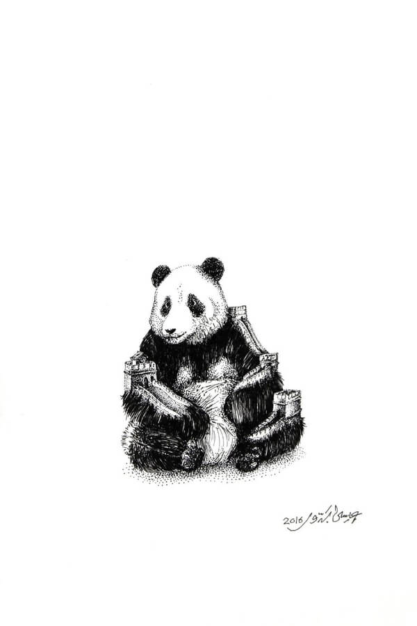 10-Panda-China-Animals-and-Architecture-Eisa-Baddour-www-designstack-co