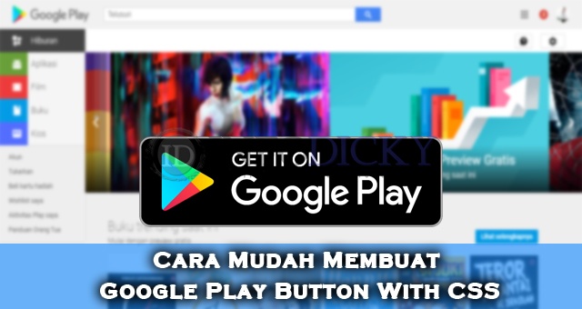 Google Play Button With CSS