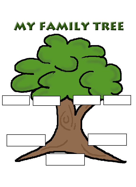 tree clip art. trees clipart. clipart family