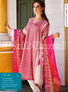 Gul Ahmed Mid Summer Cambric Collection 2013