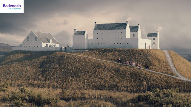 Digital reconstruction of Ruthven Barracks (Bob Marshall)