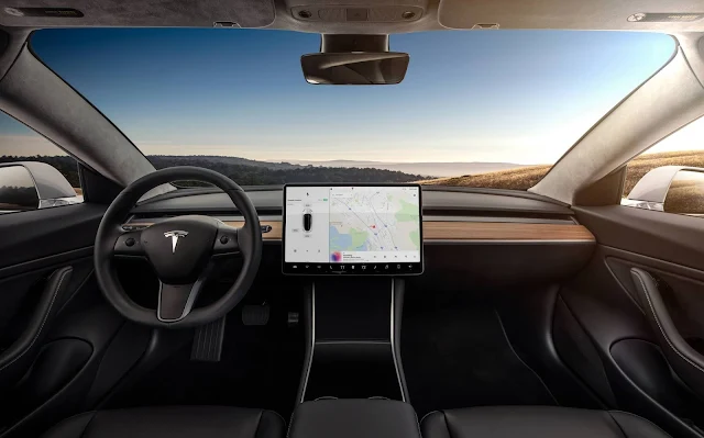 Tesla Model 3 - interior