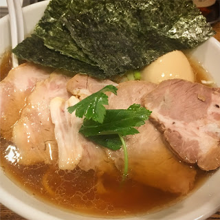 纏 平子煮干しそば ラーメン 新橋