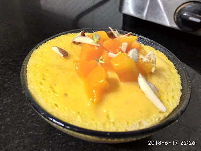 Instant Mango Rasmalai