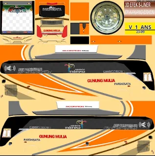 Livery Bussid Gunung Mulia