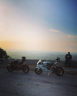 Cherohala Skyway with Ducati Bimota and MV Agusta Motorcycles