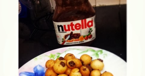 Fikrah ways: Resepi bebola donut berinti nutella / nutella 