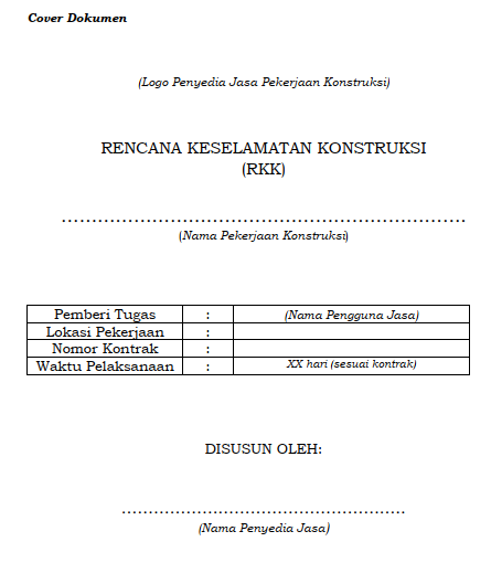 cover dokumen RKK