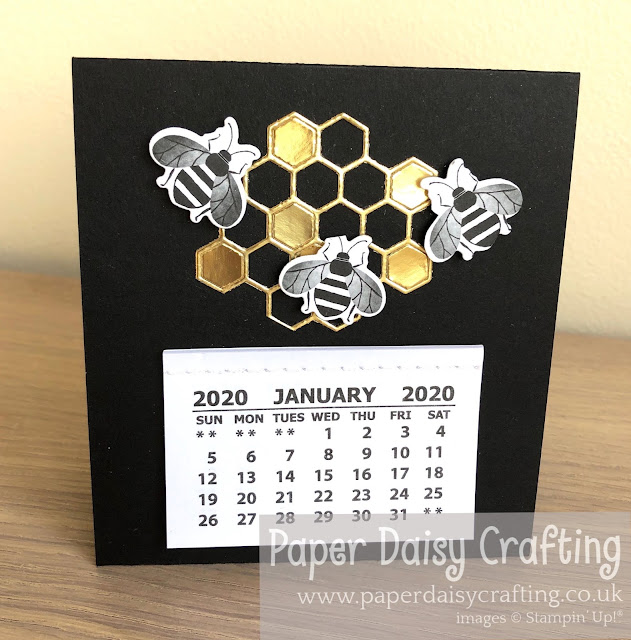 Golden Honey Stampin Up calendar