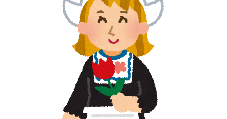 民族衣装を着たオランダの女性のイラスト かわいいフリー素材集 いらすとや 民族衣装を着たオランダの女性のイラスト かわいいフリー素材集 いらすとや