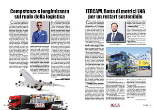 FEBBRAIO 2021 PAG. 32 - Competenza e lungimiranza sul ruolo della logistica