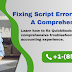 Fixing Script Errors in QuickBooks: A Comprehensive Guide