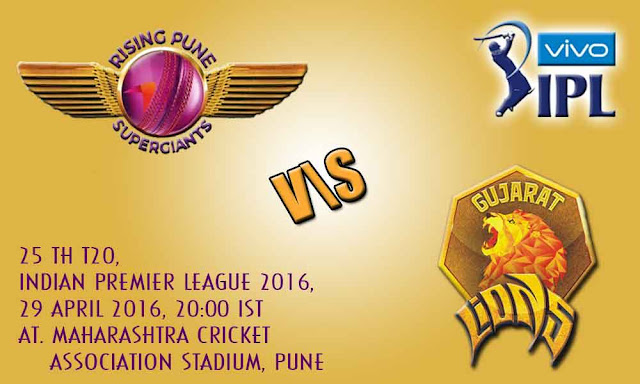 Rising Pune Supergiants vs Gujarat Lions