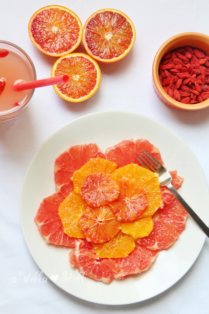 Rezept | Superfood HOT DETOX Saft mit Ingwer, Grapefruit & GojiBeeren