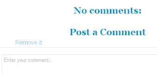 hide comment box in blogger