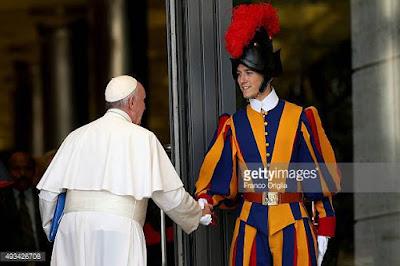 Pope Francis, Swiss Guard, The Vatican City