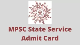 MPSC State Service Admit Card