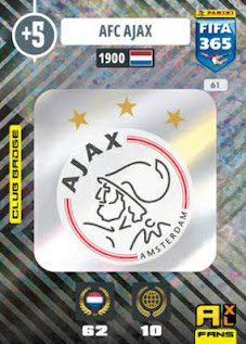 Panini Adrenalyn XL FIFA 365 2021 AFC Ajax Set