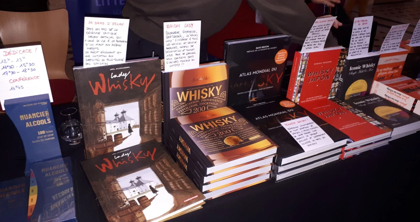 Lyon Whisky Festival 2019 - Librairie et livres dédicacés