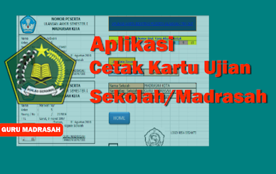 aplikasi cetak kartu ujian