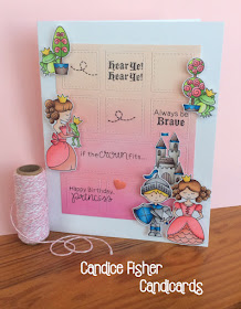 Happy Birthday Princess by Candice features Knight's Quest and Once Upon a Princess by Newton's Nook Designs; #newtonsnook