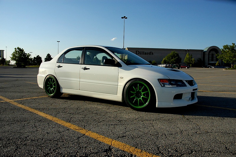 White body with CE28N rims looks better on EVO or Impreza You decide