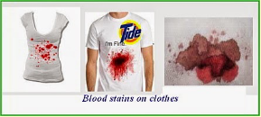 BLOOD STAINS ON CLOTHES ARE DIFFICULT TO REMOVE. WHY? 2023