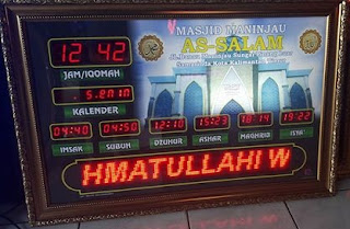 Jadwal Sholat Digital Kaltim