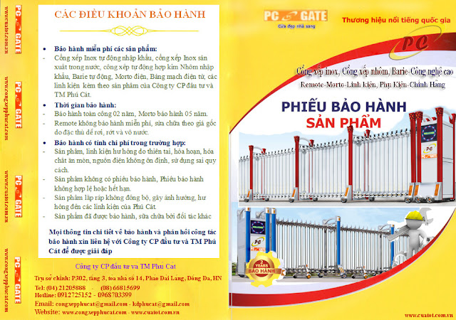 Phieu bao hanh cong xep PC