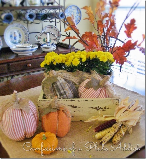 CONFESSIONS OF A PLATE ADDICT Fall Home Tour Breakfast Room