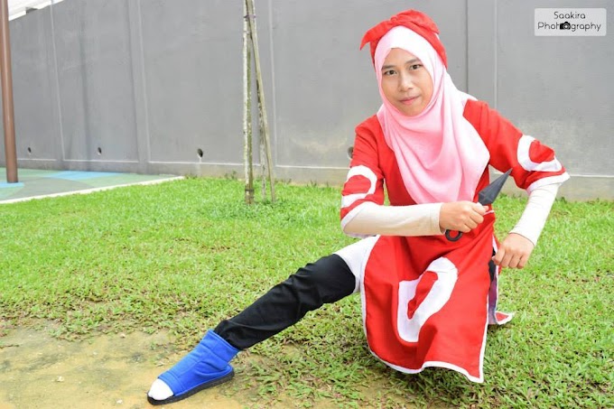 Hijab Cosplay Sakura Haruno