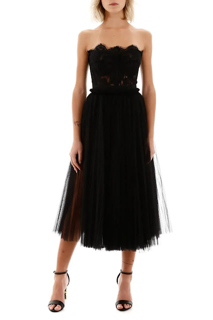 DOLCE & GABBANA - TULLE MIDI SKIRT (RMNOnline.net)