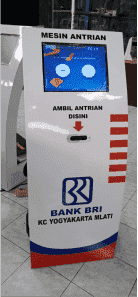 ALAT ANTRIAN BANK MERK TERRAGUNO