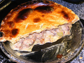 Chicken and rabbit pie. Cooked and Photographed by Susan Walter. Tour the Loire Valley with a classic car and a private guide.