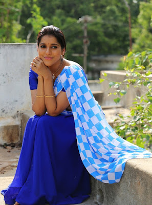 blue-half-saree