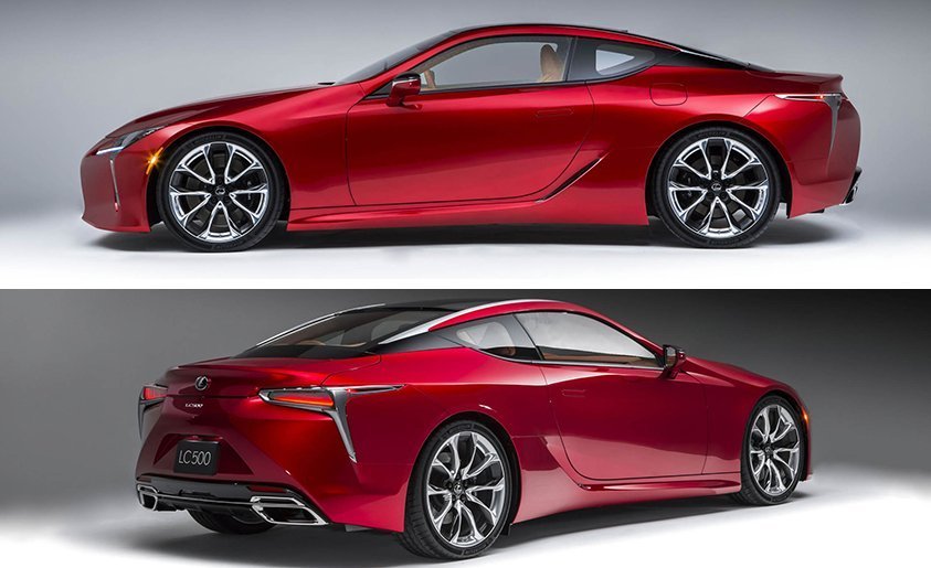 2017 Lexus LC500 Coupe Dissected: Redesign Exterior and Interior Powertrain Car Review Specs