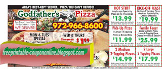 Free Printable Godfathers Pizza Coupons