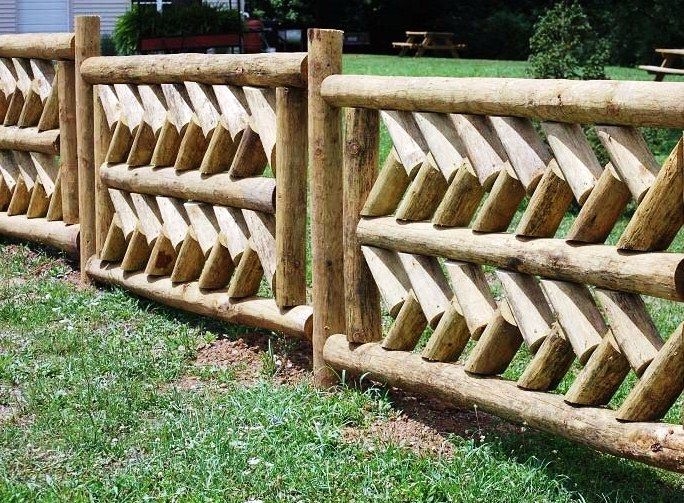 45 model desain pagar kayu minimalis sederhana kayu jati 